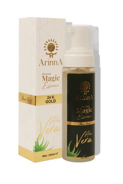 ArinnA Thermal Magic Essence Real Gold Aloe Vera 200Ml