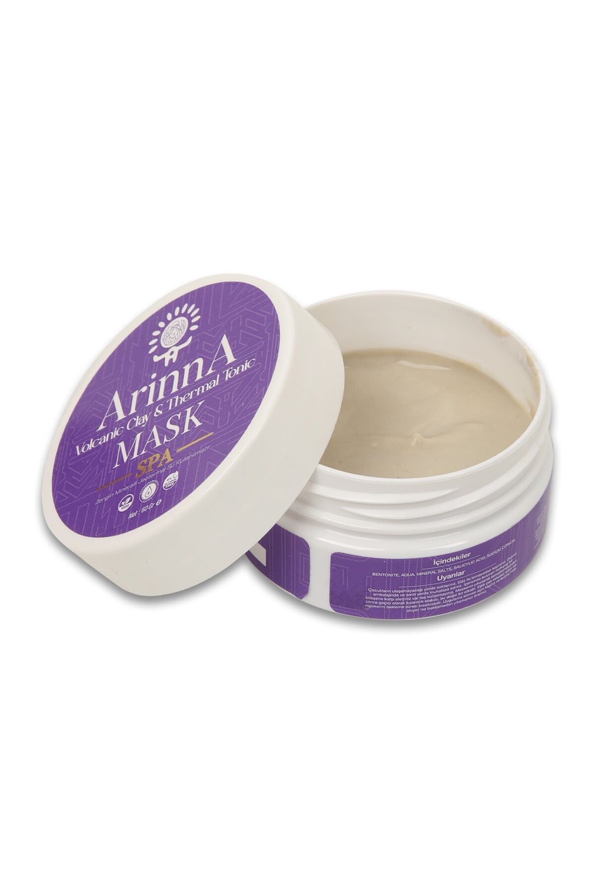 ArinnA Volcanic Clay-Thermal Tonic Mask 60 gr