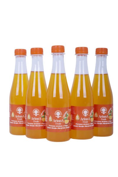 ArinnA Fresh Portakal Aromalı C Vitaminli Doğal Zengin Mineralli İçecek 330 ml