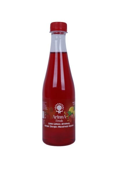 ArinnA Fresh Çilek Limon Aromalı Doğal Zengin Mineralli İçecek 330 ml